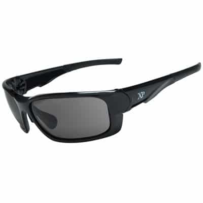 Image of XP® 758 Black Mirrored Lens Safety Glasses